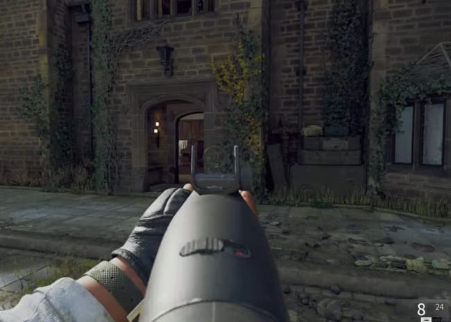 COD BO6のMarine SPのアイアンサイト